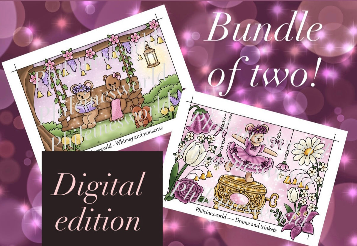 Bundle Whimsy and nonsense, Drama and trinkets - Digital