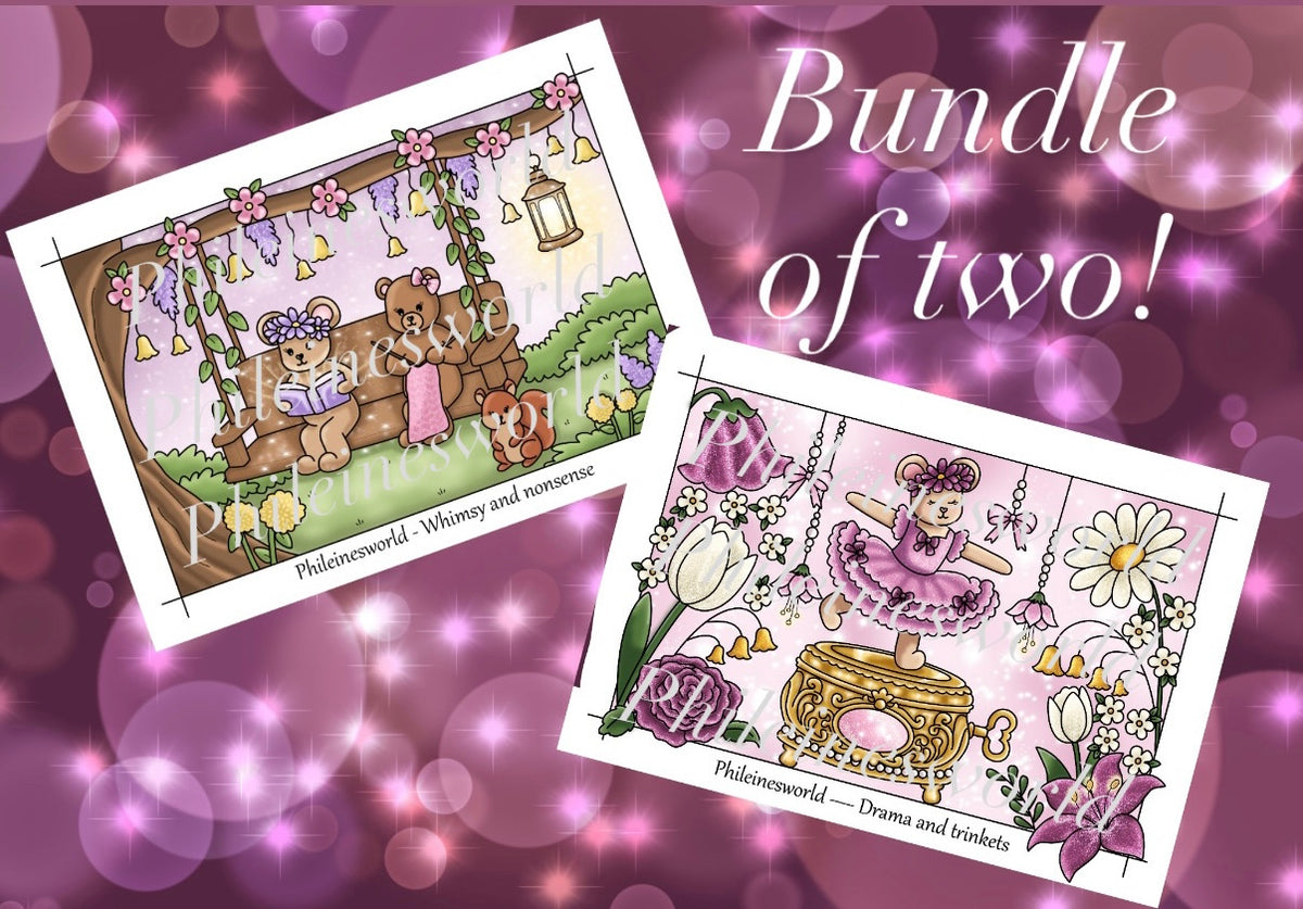 Bundle Whimsy and nonsense, Drama and trinkets - Physical
